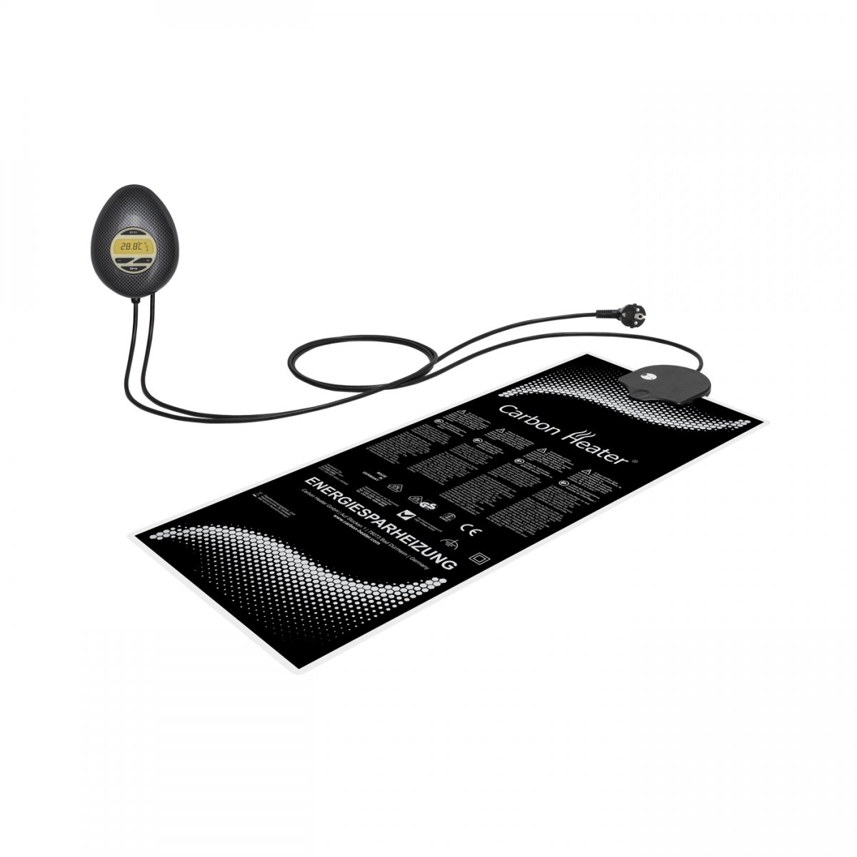 IQ Carbon digital 240W Wasserbetten Heizung