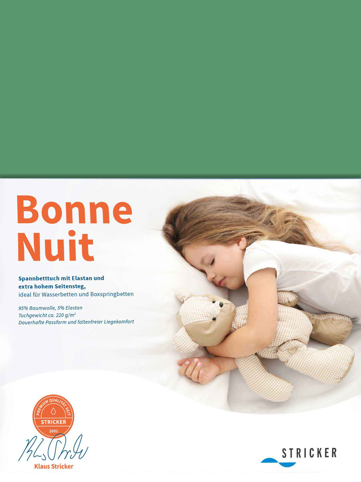 Stricker Spannbettlaken Bonne Nuit