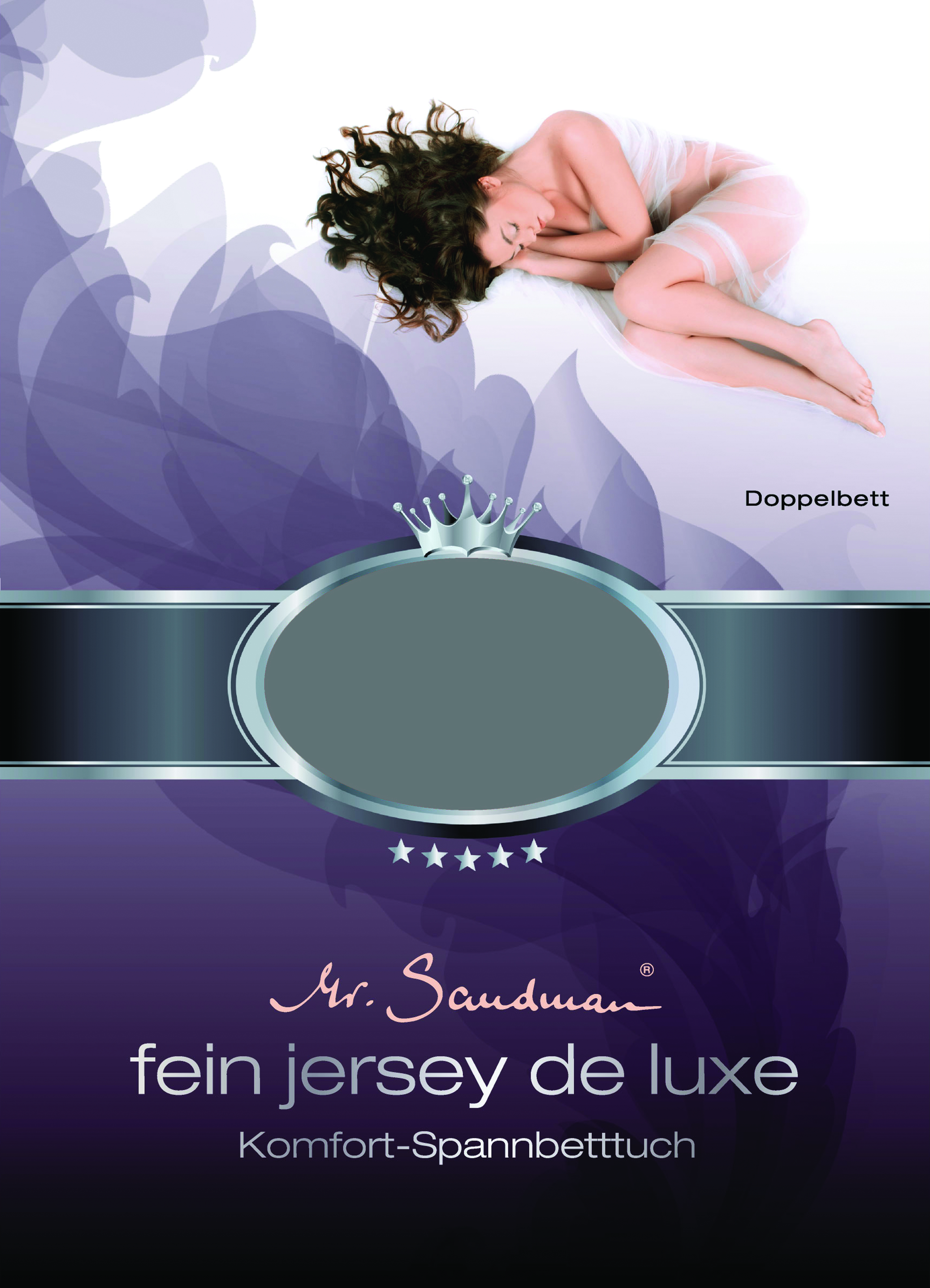Mr. Sandman Fein Jersey de Luxe Spannbettlaken